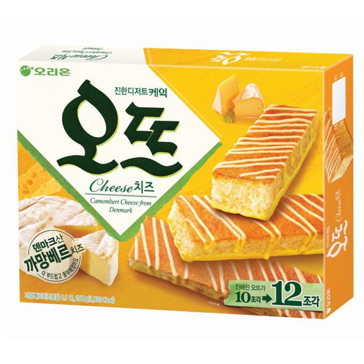 오리온 오뜨 치즈, 288g, 1박스