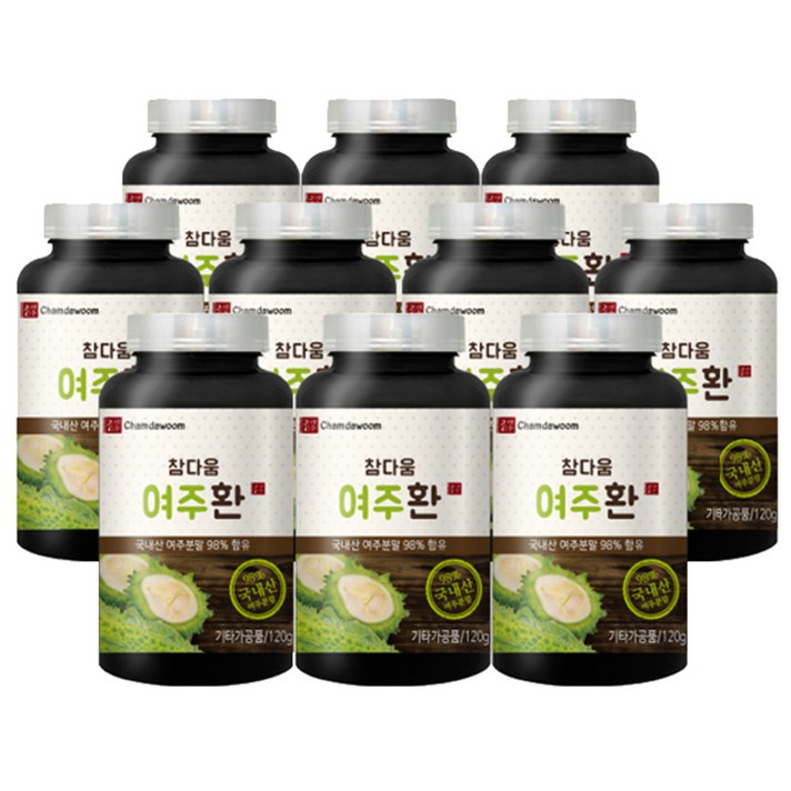 참다움 여주환, 120g, 10개입