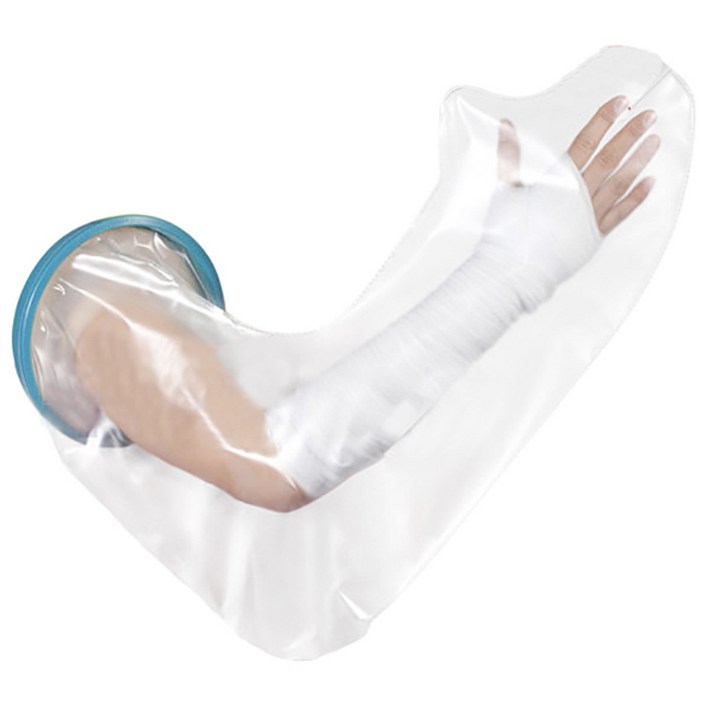 헬스플러스 기브스 붕대 방수커버 성인용 팔 L, 1개