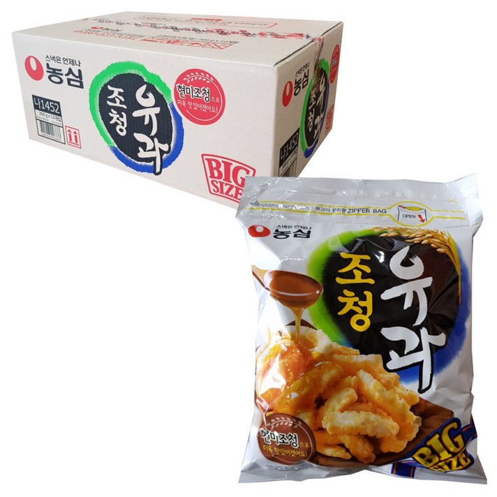 농심 조청유과, 300g, 10개입