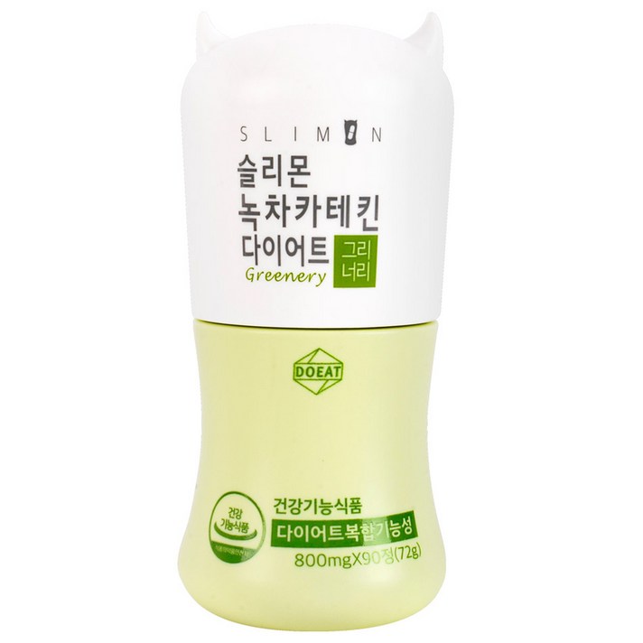 두잇 슬리몬 녹차카테킨 다이어트 그리너리, 90정, 1개