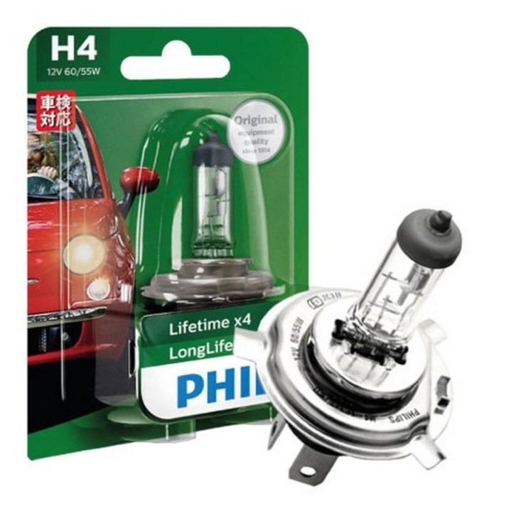 필립스 롱라이프 에코비전 H4, 1개