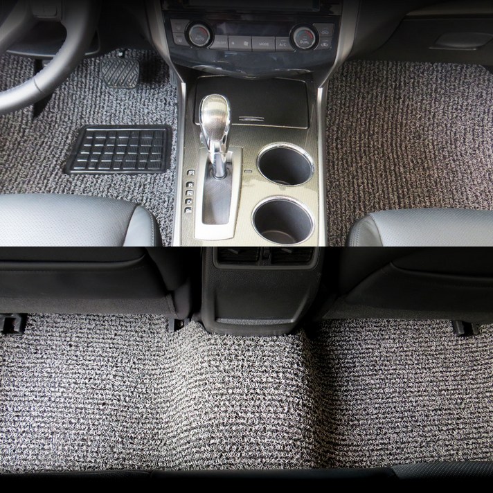 순수카매트 코일카매트 확장형 그레이블랙, 올뉴K3 2018년 3월~(3p)