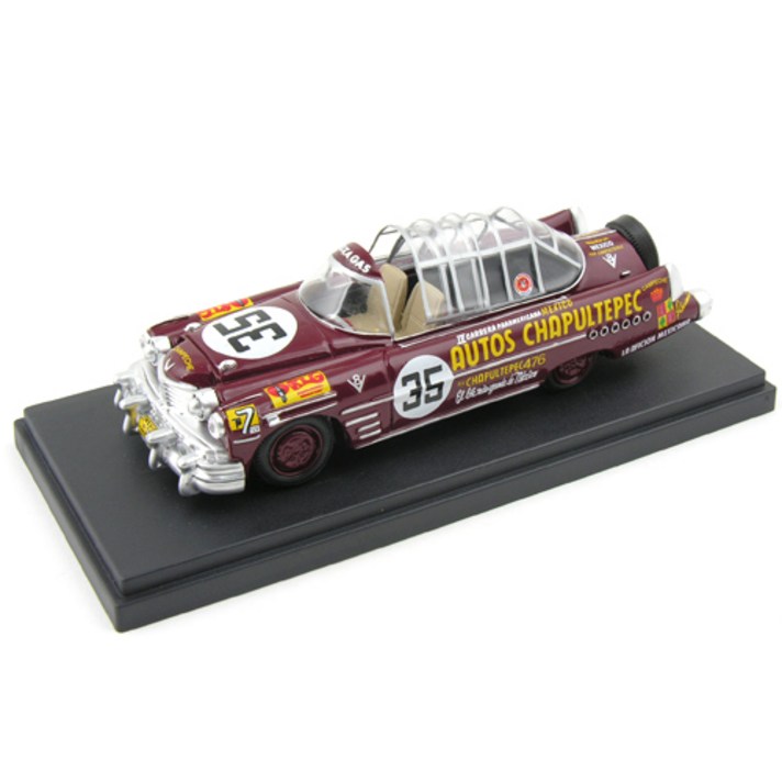 TOP MODEL COLLECTION 레프리카 1/43 LINCOLN CADILLAC SPECIAL CARRERA 1953 35번 모형 자동차, 혼합 색상