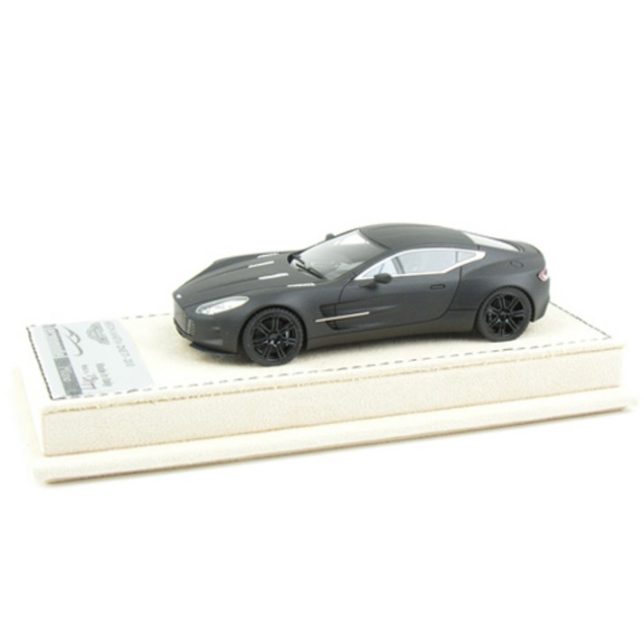 Tecnomodel 레프리카 1/43 ASTON MARTIN ONE 모형 자동차 (TEC270221BK), 혼합 색상