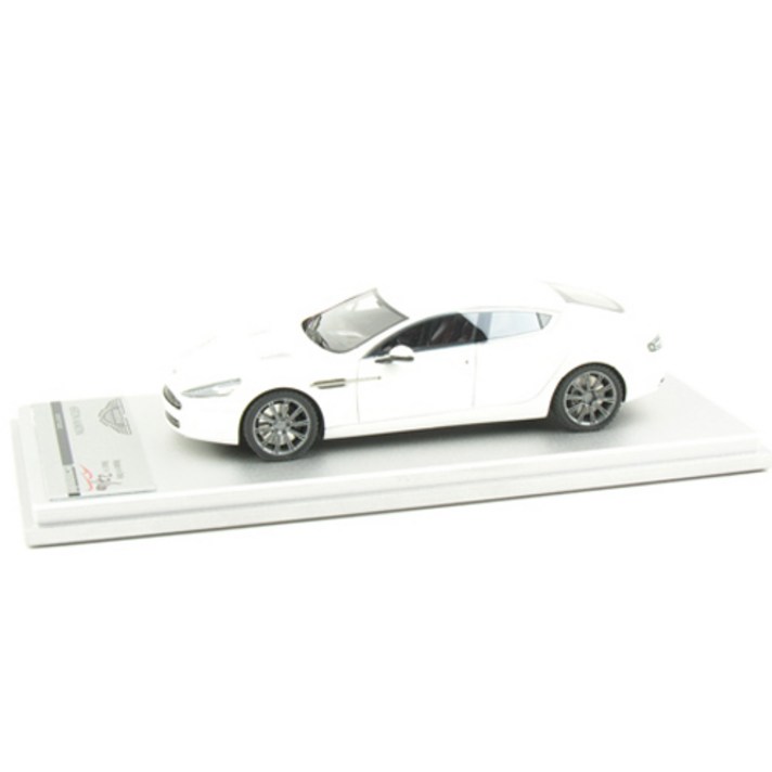 Tecnomodel 레프리카 1/43 ASTON MARTIN RAPIDE 모형 자동차 (TEC270245WH), 혼합 색상