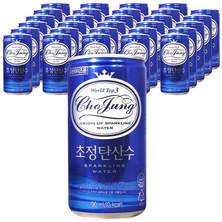 일화 초정탄산수, 190ml, 30개