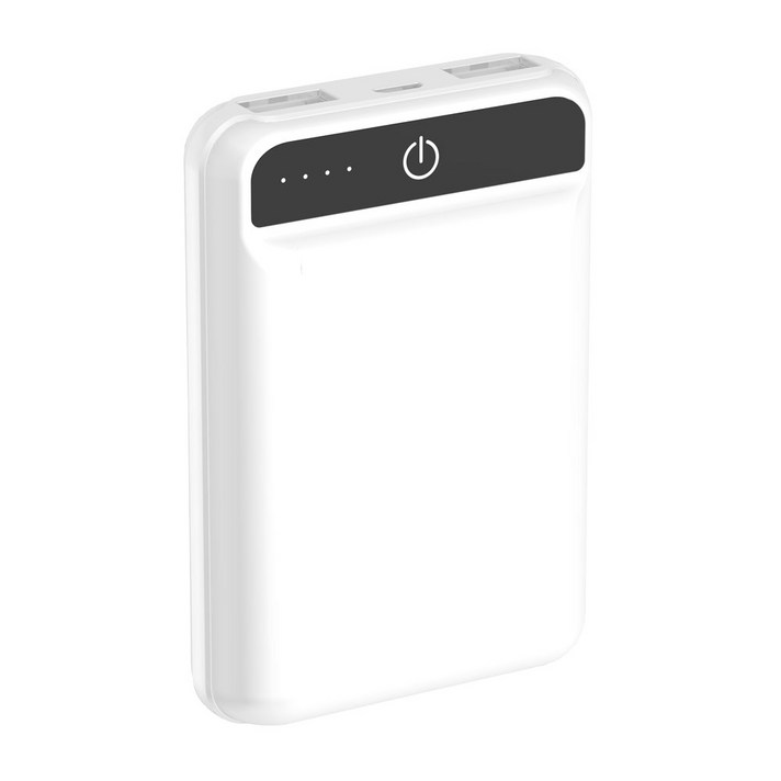 코끼리 T팩 10 타이디 보조배터리 10000mAh, KP-T10, 문 화이트