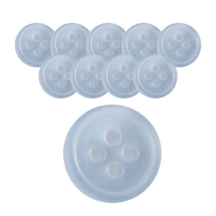 동화상가몰 DY와이셔츠 단추4 요크 무광 11.5mm, LBL, 10개입