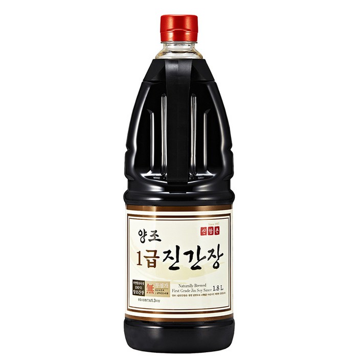 신앙촌 양조 1급 진간장, 1.8L, 1개