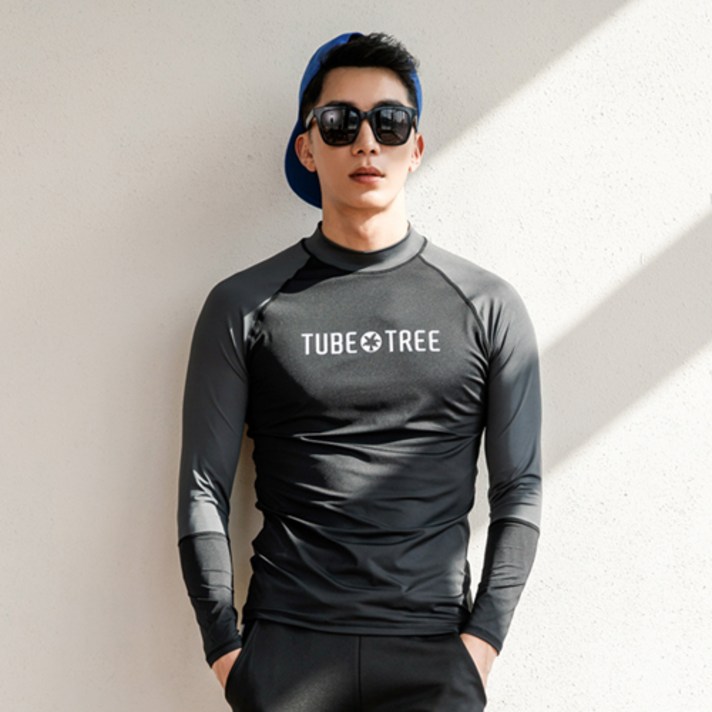 펀한커플 남성용 래쉬가드 비치웨어 바캉스코디 A217