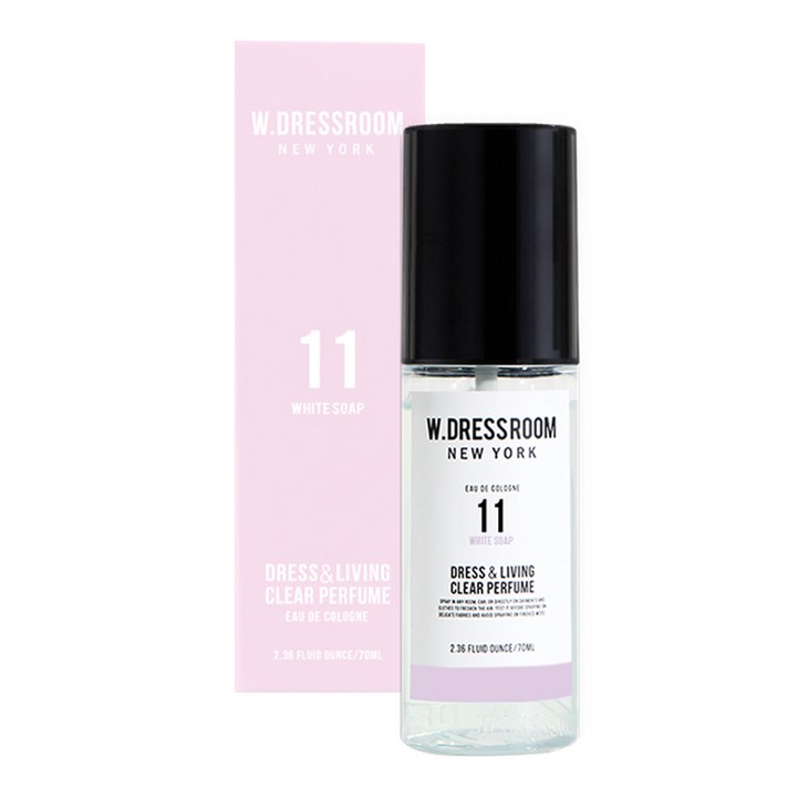 더블유드레스룸 NEW 드레스퍼퓸 S2 70ml, No 11 화이트솝, 1개
