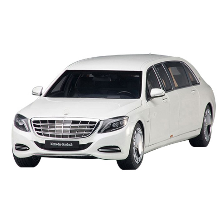 오토아트 레프리카 MERCEDES MAYBACH S600 풀만 자동차 다이캐스트 AA762969WH, WHITE