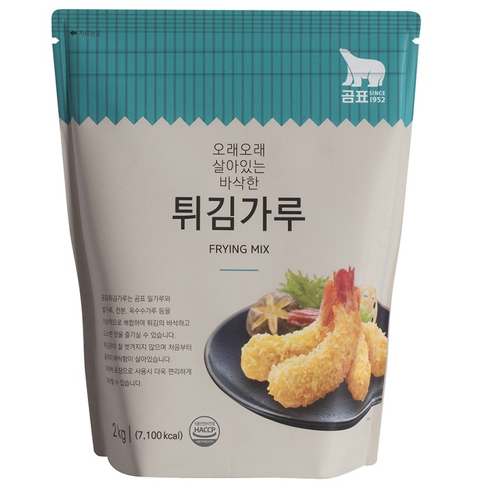 곰표 튀김가루, 2kg, 1개