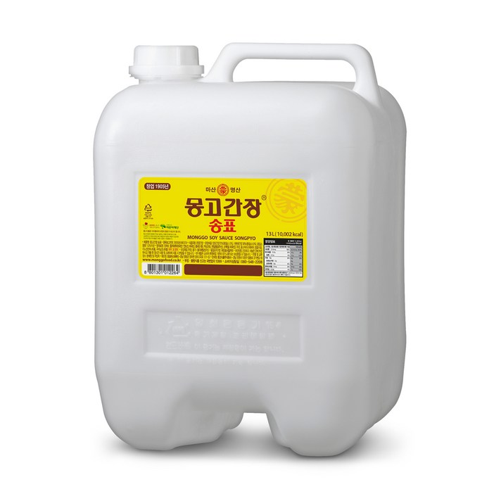 몽고식품 몽고간장 송표, 13L, 1개