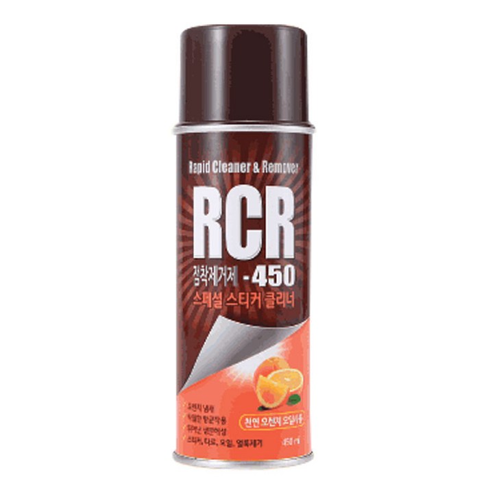 월드캠 점착제거제 420ml RCR 450, 1개