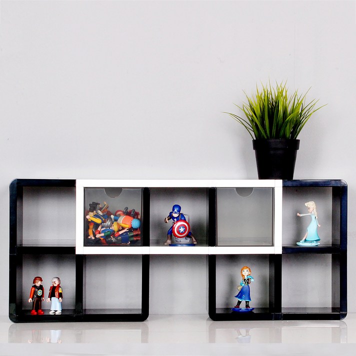 큐빅스 미니 장식장 Crab, 투명