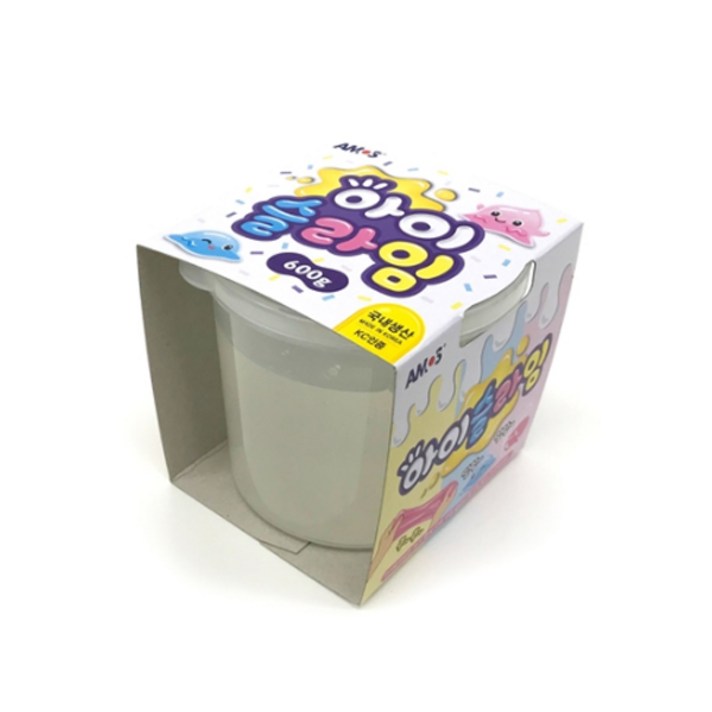 아모스 아이슬라임 액체괴물, 투명, 600g