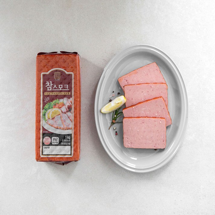 한성기업 참 스모크 햄, 1kg, 1개