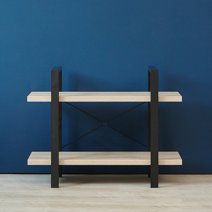 블루밍홈 베르츠책장 2단, 블랙