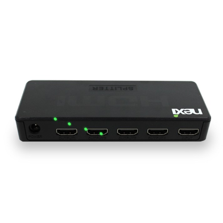 넥시 4K 1:4 HDMI 분배기 4포트, NX-4K HDMI SPLITTER 4P