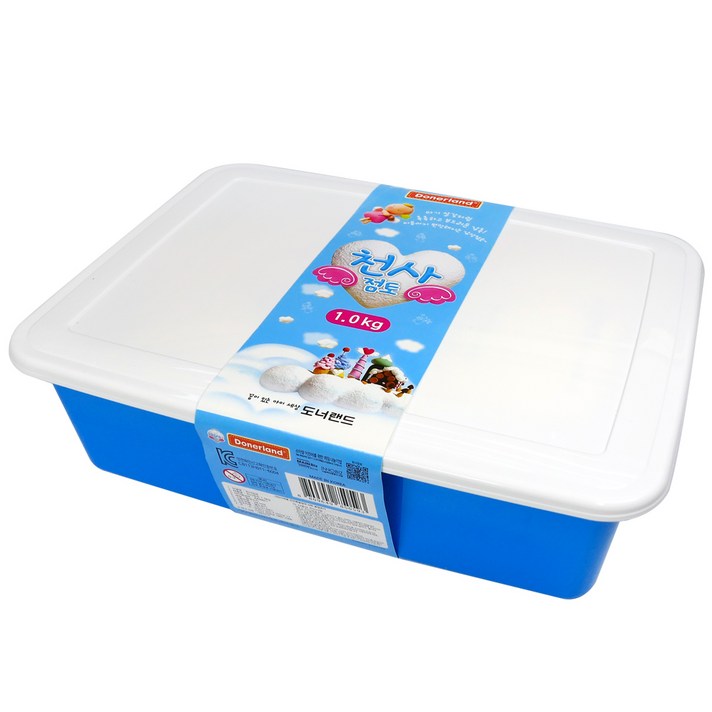 천사점토 1kg, 흰색