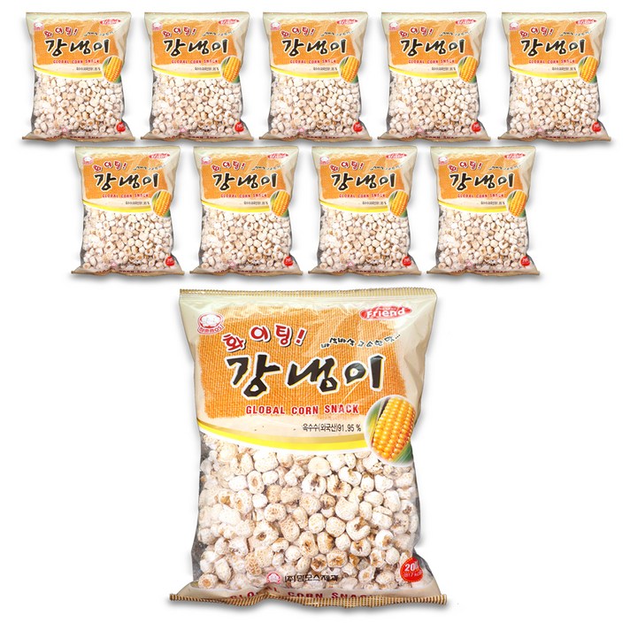맘모스제과 화이팅 강냉이, 200g, 10개입