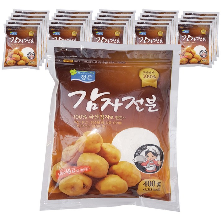 청은 감자전분, 400g, 25개