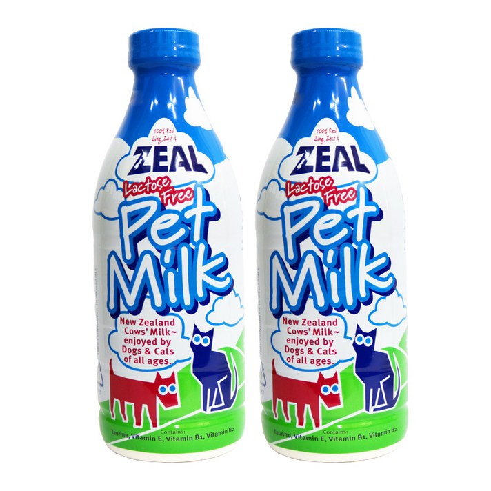 질 펫밀크 1000ml, 우유맛, 2개