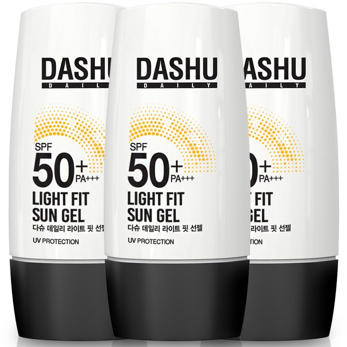 다슈 데일리 라이트 핏 선젤 50+ PA+++, 50ml, 3개입