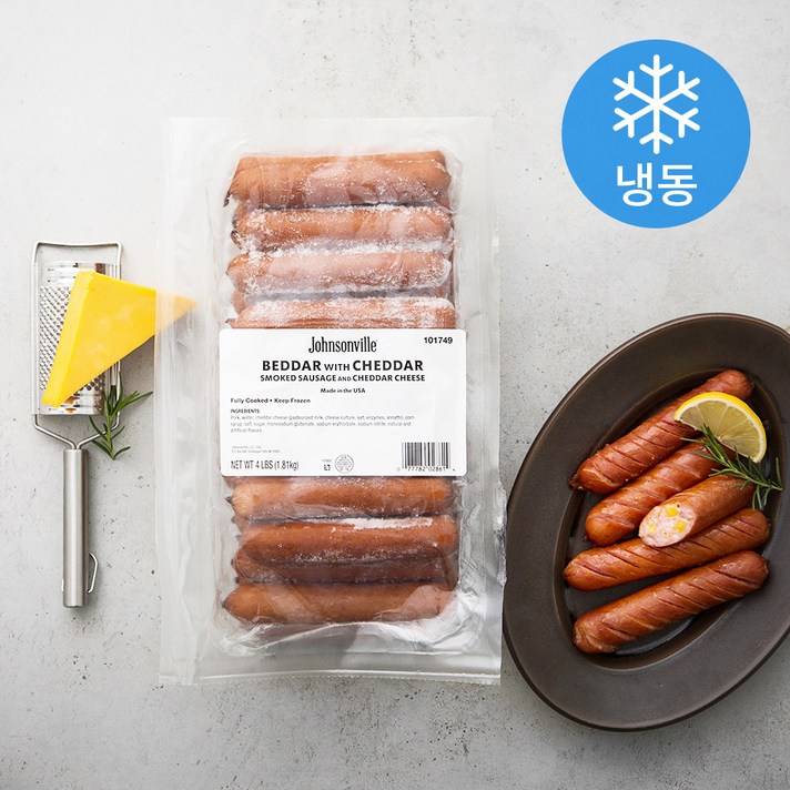 쟌슨빌 베다위드체다 소시지 (냉동), 1.81kg, 1개