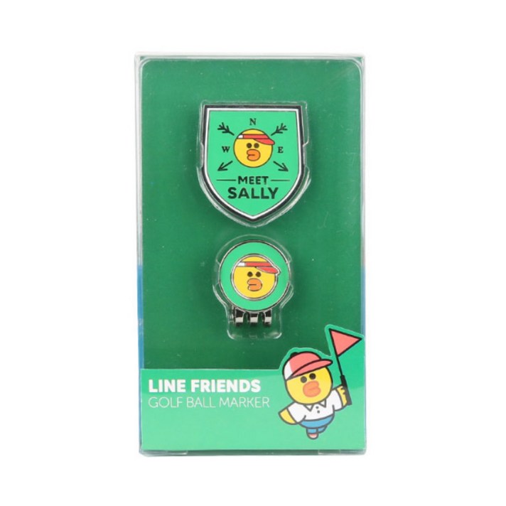 라인프렌즈 캐릭터 골프 볼마커, 샐리