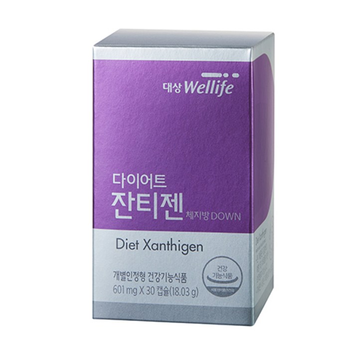 대상웰라이프 다이어트 잔티젠, 18.03g, 1개