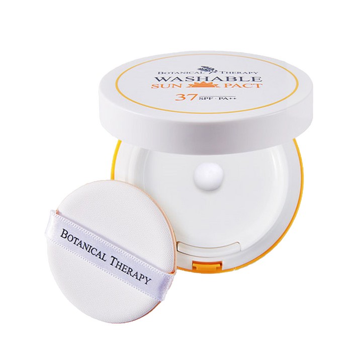 보타니컬테라피 워셔블 썬팩트 SPF37 PA++, 15g, 1개