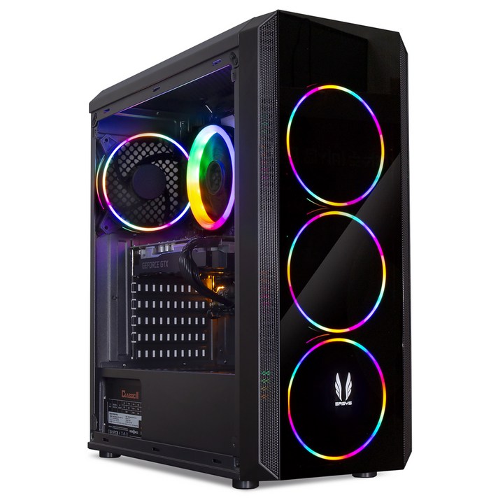 프리플로우 GAMING i7 RTX2060 조립PC (i7 8700 WIN미포함 삼성16GB RTX2060 6GB SSD240GB), 단일 상품, 기본형