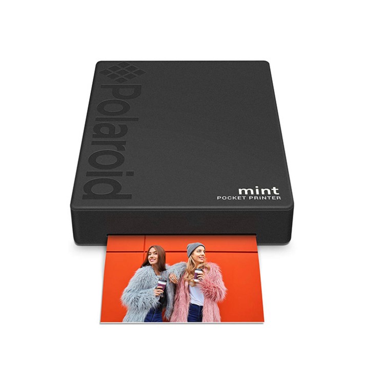 폴라로이드 Mint Printer 스마트폰 포토 프린터 블랙, POLMP02