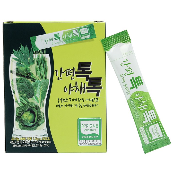 산마을 간편톡 야채톡, 1.5g, 30개입