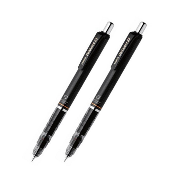 제브라 델가드 샤프펜슬 검정, 0.5mm, 2개입