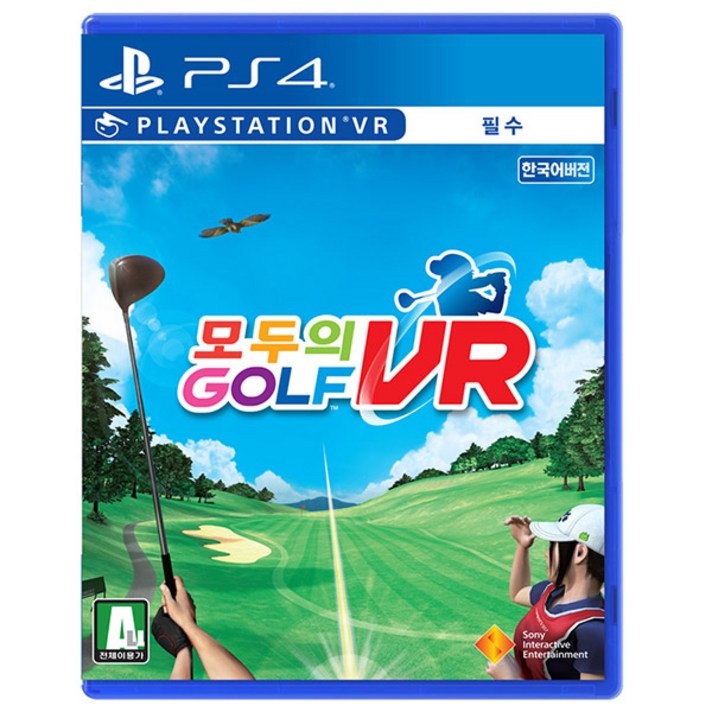 소니 PS4 모두의 골프 VR 한글판 PSVR