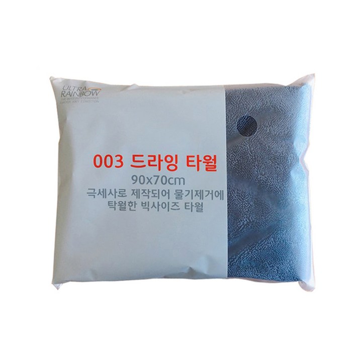 울트라레인보우 003 빅 트위스트 드라잉타월 네이비, 1개