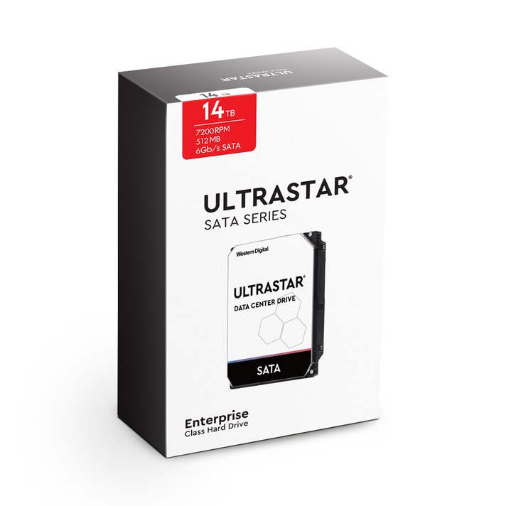 웨스턴디지털 Ultrastar DC HC530 HDD, 14TB