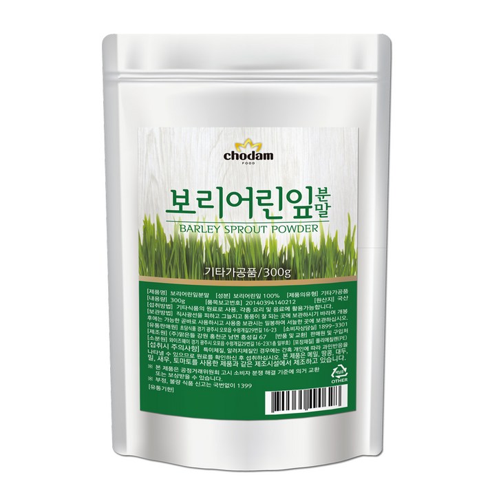 초담식품 보리어린잎 분말, 300g, 1개