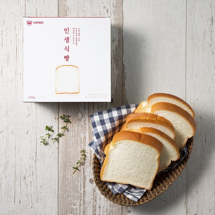 신라명과 인생식빵, 420g, 1개