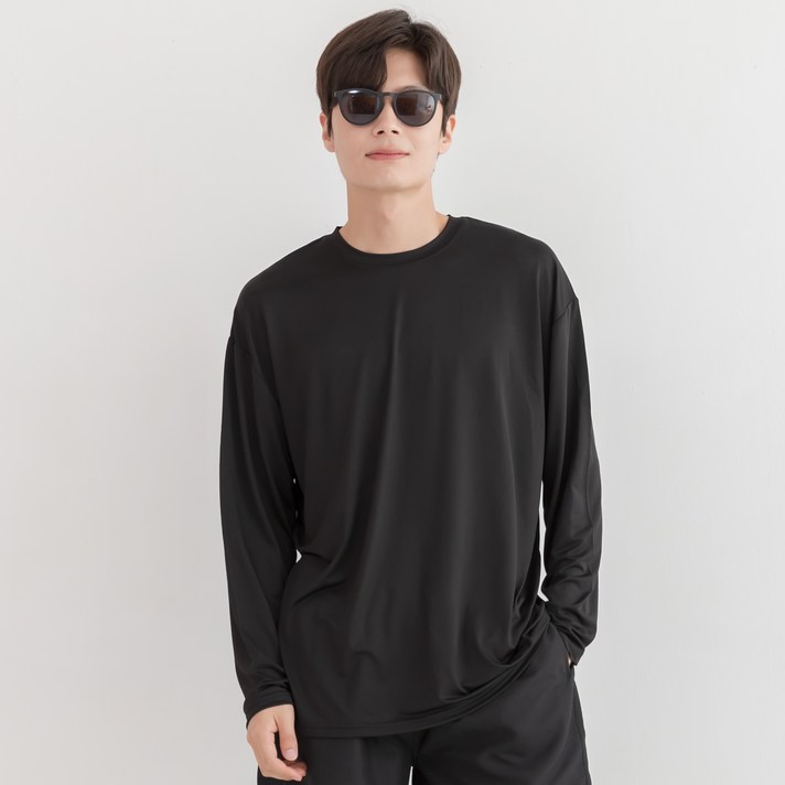 서울물산 남성용 루즈핏박시 래쉬가드 상의