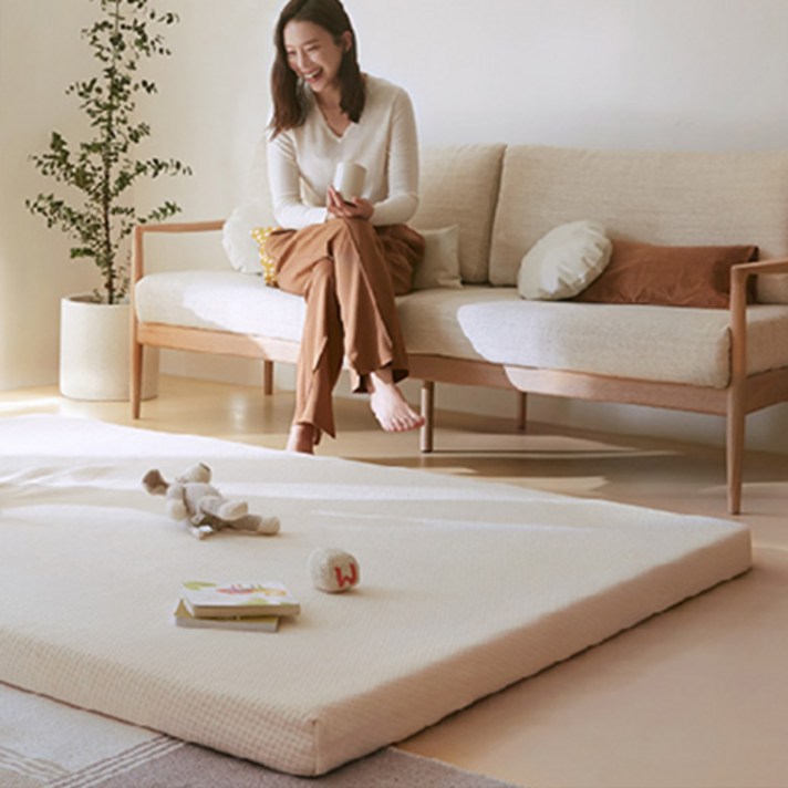 일룸 슬로우 매트리스 토퍼 스페셜에디션, 내추럴화이트