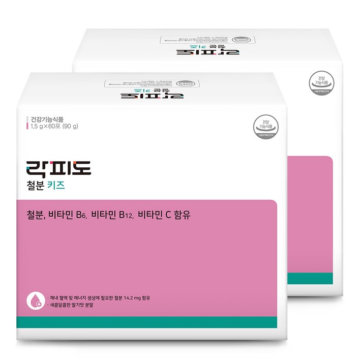락피도 철분 키즈, 1.5g, 120개입
