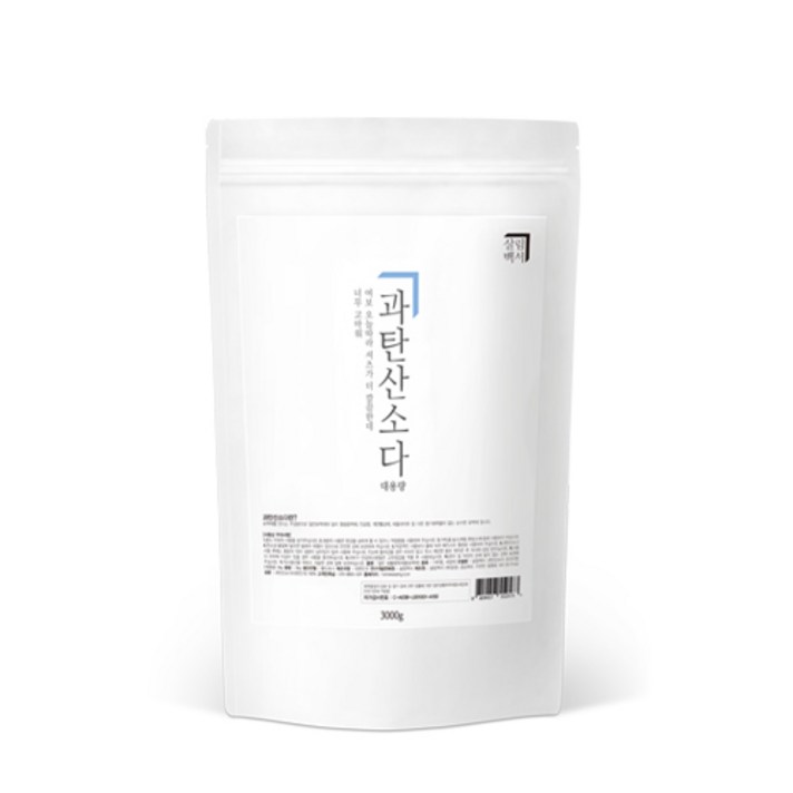 살림백서 과탄산소다, 3kg, 1개