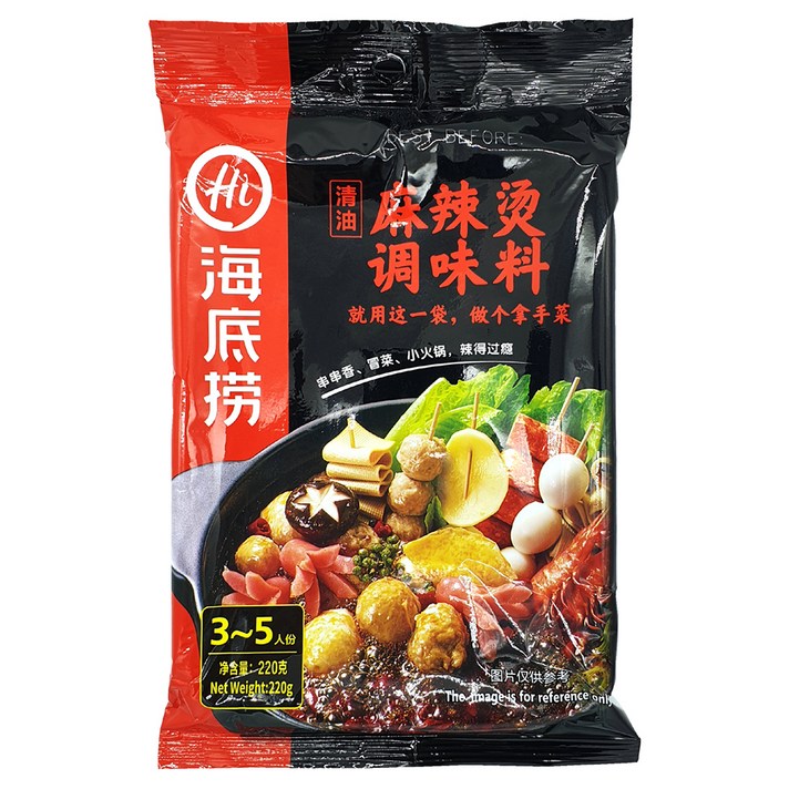 하이디라오 청유 마라탕저료 소스, 220g, 1개