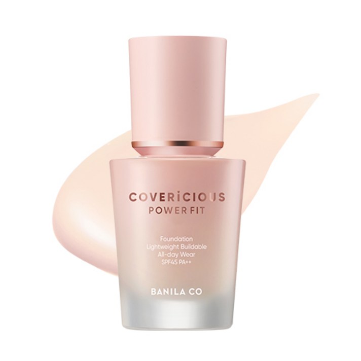 바닐라코 커버리셔스 파워 핏 파운데이션 30ml, 19 크림, 1개