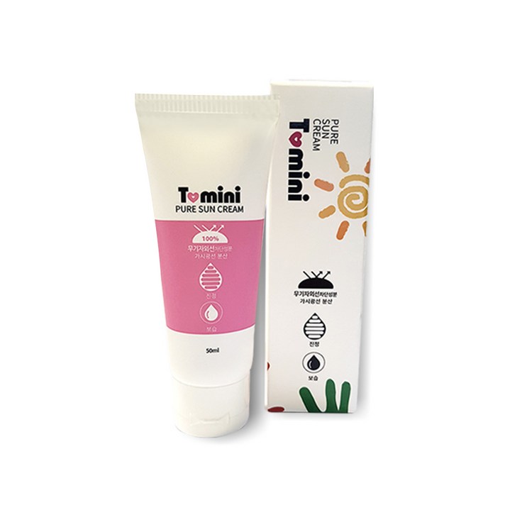 투미니 퓨어 선크림 SPF50+ PA++++, 50ml, 1개